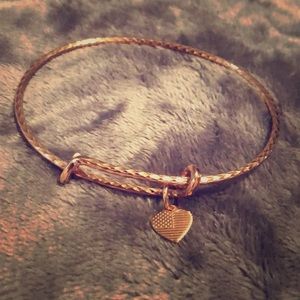 Alex and Ani rose gold bangle